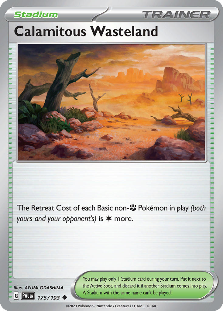 Calamitous Wasteland [Reverse Holo]